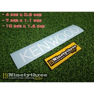 ken wood sticker car sticker
