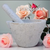 Mortar And Stone Pestle 25Cm Wide