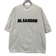 Jil Sander JSMP707020 2020 White Logo Print T-Shirt M