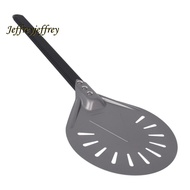 Turning Pizza Peel with 8 inch Aluminum Round Pizza Paddle, 23.6 inch Overall, Outdoor Pizza Oven Ac
