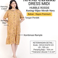 dress midi rayon