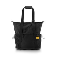 CRASH BAGGAGE กระเป๋าถือและกระเป๋าสะพายหลัง รุ่น HARD TOTE BAG สีดำ