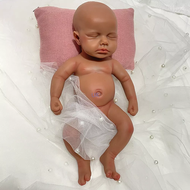 เด็กของขวัญผู้ปกครองนุ่ม 13 " ifelike ซิลิโคน Reborn ตุ๊กตาทารก Loulou สําหรับปีใหม่ฮาโลวีนวันขอบคุณ