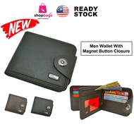 Dompet Kapasiti Besar Lelaki PU Leather Bifold Wallet For Men 405-1 Uncle Wallet