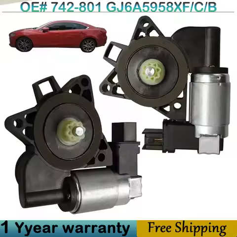 Power Window Lift Motor 742-801 For Mazda 3 5 6 CX-7 CX-9 RX-8 2003-2015 Window Regulator Electric M