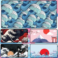 JAPAN STYLE Mouse Pad, Large Size Mouse Pad 80x30cm / 90x40cm / 120x60cm Anti-Slip, Durable