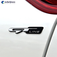 NOBELJIAOO 3D Chrome Car Sticker Emblem Badge Decal Letters GT Line Logo For Kia Ceed Picanto K5 Sto