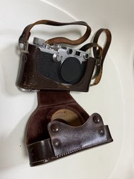 Leica Leitz iiif iiig 相機皮套連帶 非常新淨
