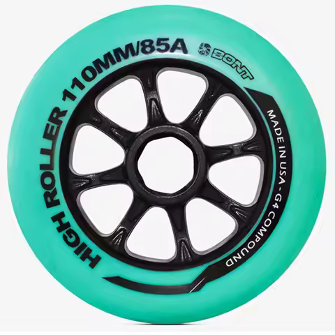8 Pcs Speed Skating Wheel Original BONT High Roller Inline skate wheels 85A 80 84 90 100 110mm Track