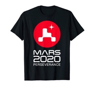 Mars 2020 Perseverance Rover Mission Patch Logo JPL Insignia T-Shirt