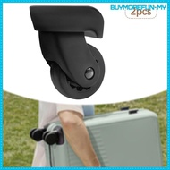 [BuymorefunMY] 2 Pieces Luggage Replacement Wheels Luggage Accessories Mute Suitcase Wheels Style C