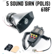 618F 5 BUILT IN TONES SOUND SIREN