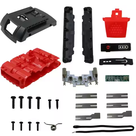 BAT618 5X18650 Lithium Battery Case with PCB Charging Protection for Bosch 18V Li-ion Battery Shell 