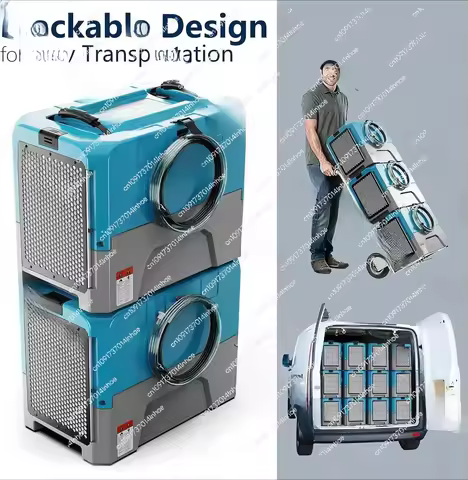 Commercial Dehumidifier with Pump Up to 180 PPD 85 PPD at AHAM 5 Years Limited Warranty LGR