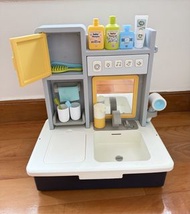 洗臉刷牙洗手化妝打扮浴室玩具洗漱台過家家兒童學習 Bathroom toys