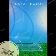 Plakat Akrilik Polos 5mm