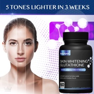Glutathione Whitening Pills-Skin Brightening Supplement - Dark Spot Melasma & Acne Scar Remover