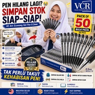VC Art Pack Of 50 Pcs Economy Gel Pen 0.5mm Gel Pen Pen Set Fine Point Office & School Pen | Noteboo