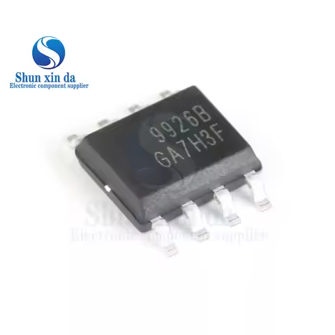 10Pcs AO9926B AO9926 9926 9926B SOIC-8 20V 7.6A SMD IC N-Channel MOSFET