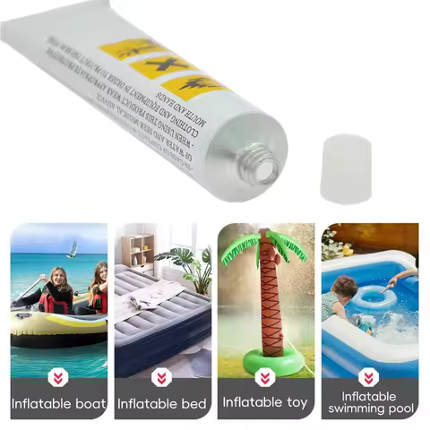 1Pc Strong Repair Glue For Boats Swimming Pool Lifebuoy Pad Repair Glue Waterproof Adhesive Sealant 