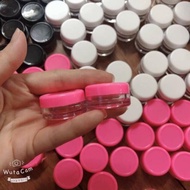 Plastic cosmetic cream jar 3g 5g 10g Combo of 10 jars