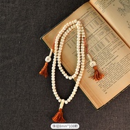 Tibetan Natural Yak Bone Bracelet With 108 Rosary Beads Retro Ethnic Style Nepalese Exotic Necklace