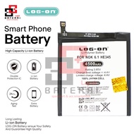 Log on - HE345 Nokia 6.1 ( BUKAN 6.1 PLUS) Double IC Battery Baterai Batre