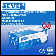 Seven Masker Medis 3Ply 1Karton 50Box Best Seller