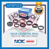 NOK CORTECO Gear Lever Oil Seal Wira 1.3 1.5 / Waja / Gen 2 / Persona (14*26*12.3)