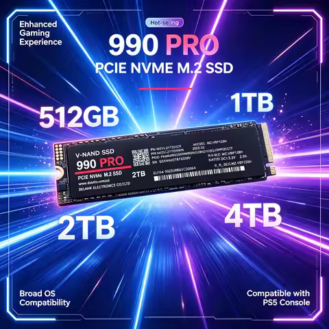 NEW 512GB 1TB 2TB 4TB M.2 NVMe NGFF Internal SSD Solid State Drive High Storage for Gaming Office La