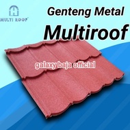 GENTENG MULTIROOF 2X5 0,40MM MAROON/GENTENG METAL PASIR