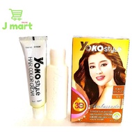 Yoko Style Hair Color Cream Dye Halal 30ml - Weakest Brown Gold 9/3