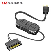 LIZHOUMIL Argb Mini Controller With Lengthen Cable Wide Compatibility 5v 3-pin To SATA Power Supply 