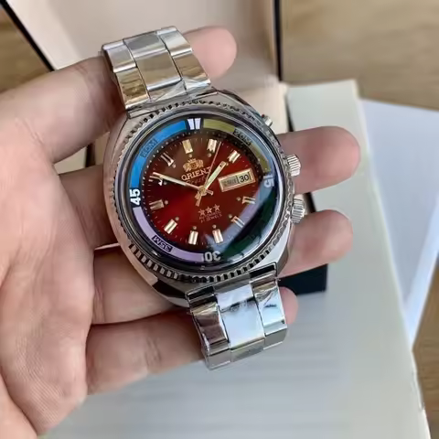 Orient Watch Series Automatic Mechanical Unisex Watch World Time Full Function Steel Strap Select Di