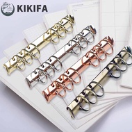 KIKIFA Spiral Rings Binder Clip Diary A5 A6 A7 with Screw File Folder Clip File Folder Refillable