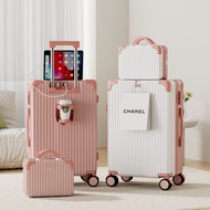 【1994HOME】Luggage Bag 20 Trolley Case With Cup holder Student Suitcase 24 Inch Luggage Travel Combin