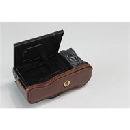 PU Leather Case For Canon G5X Mark II Camera Half Body Cover For Canon PowerShot G5X MarkII G5XII G5