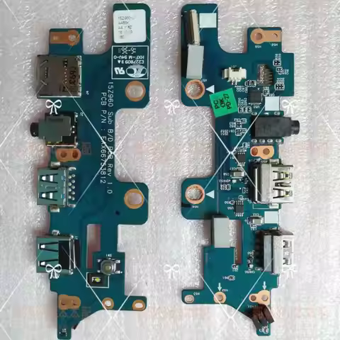 Original For LG Gram 15Z960 15Z960-A Laptop Power Botton Switch USB Audio SUB Io Board EAX66753812 F