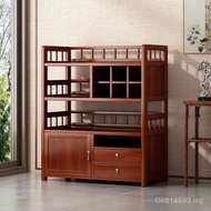 Bogu Shelf Display Cabinet Tea Cabinet Shelf Office Tea Room New Chinese Style Side Cabinet Tea Set 