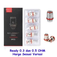 PROMO Coil OXVA Origin X 0.3 0.5 OHM authentic 1 pcs 5 pcs NEW