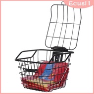 [Ecusi] Bike Storage Basket with Cover Cargo Container Generic for Folding Bikes