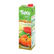 TIPCO น้ำผักผสมน้ำผลไม้รวม 32 ชนิด 32 Mixed Veggie & Mixed Fruit 100% ขนาด 1000 ml. ยกลัง 12 กล่อง E