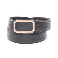 【二手】Gucci GUCCI 皮帶 Guccissima 162946 男士真皮皮帶