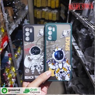 Casing Oppo A16 A16S Colored Astronot Space 3D camera