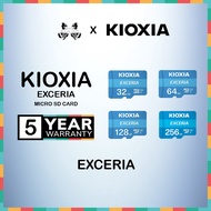 Kioxia Exceria 32GB/64GB/128GB/256GB Micro SDHC UHS-I Class 10 U1 Full HD 100MB/s Micro SD Card