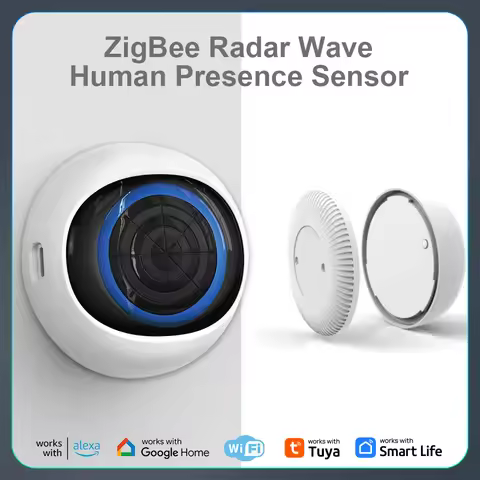 Intelligent Radar Radar Wave Tuya Zigbee Human Presence Sensor 5.8G Millimeter Wave Sense Probe Indu