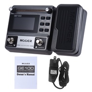 MOOER GE100 Guitar Multi-effects Processor Effect Pedal with Loop Recording(180 Seconds) Tuning Tap 