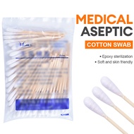 Cotton Swab 1 Pack 100 Swabs/Pack Wound Dressing