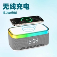 Desktop Mobile Phone A9 Multifunctional Bluetooth Speaker Clock Fixed Alarm Clock Audio Night Light 
