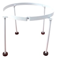 Aari work stand with Frame 18 inch Embroidery Wooden Hoop (Pack of 1)